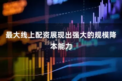 最大线上配资展现出强大的规模降本能力