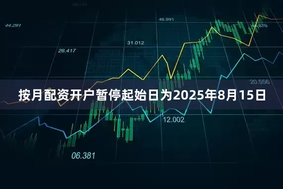 按月配资开户暂停起始日为2025年8月15日